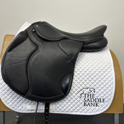 Image of 18 inch Cavaletti Collection Monoflap Jump Warmblood Tree Black Adjustable
